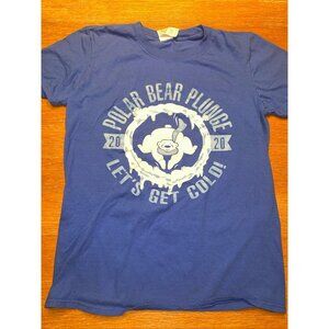 Polar Bear Plunge 2020 "Lets Get Cold!" Blue T-Shirt